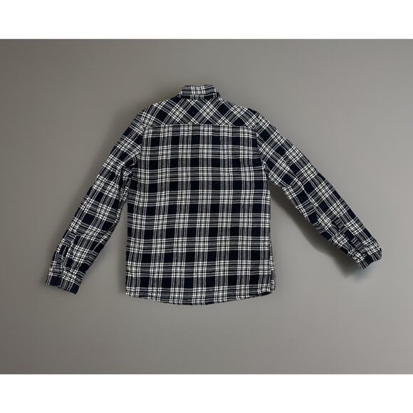 Jachs Button Up Shirt Shacket Plaid Quilted Lined Men’s Medium - Picture 8 of 11